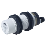 Carlo Gavazzi Capacitive Plastic Barrel Sensor; 25mm; Non-Embeddable; 20-250VAC; 1NO &plus; 1NC; SCR; Connector - M12